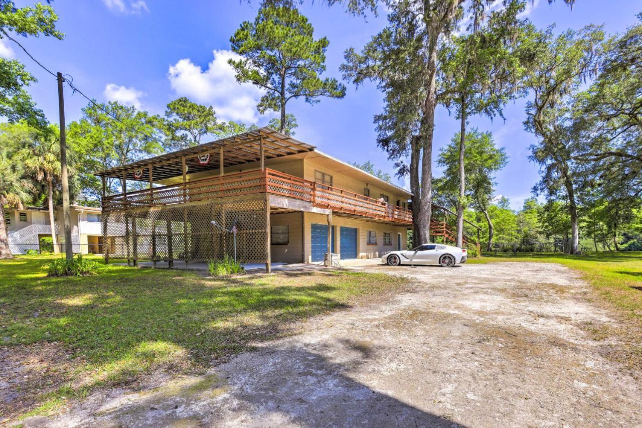 Charming Abode With Dock On The Suwannee River Bell Bagian luar foto